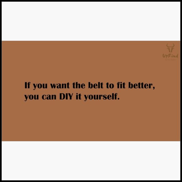Faux Leather Western Belt Strap Without Buckle for Jeans main image 5